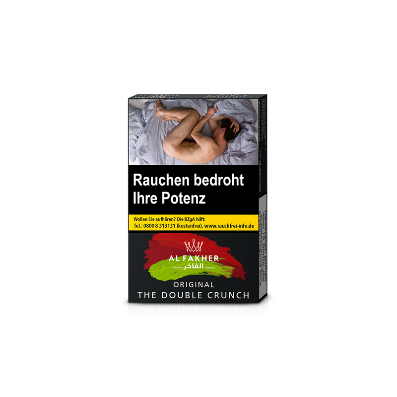 Al Fakher 25g - The Double Crunch - Shisha Tabak