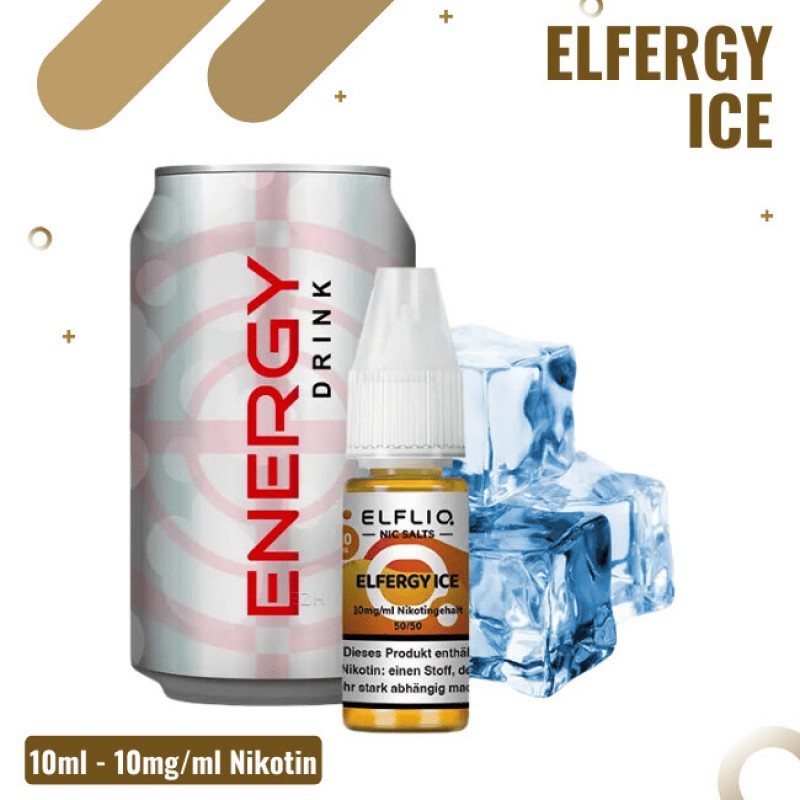 Elf Bar Elfliq 10ml - Elfergy Ice  - 10mg Nikotin ...