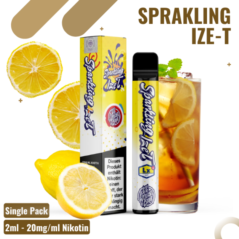 187 Vape - Sparkling Ize-T - Einweg E-Shisha - 600...