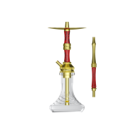 NZ Shisha Butterfly XS - Gold/Red/Black