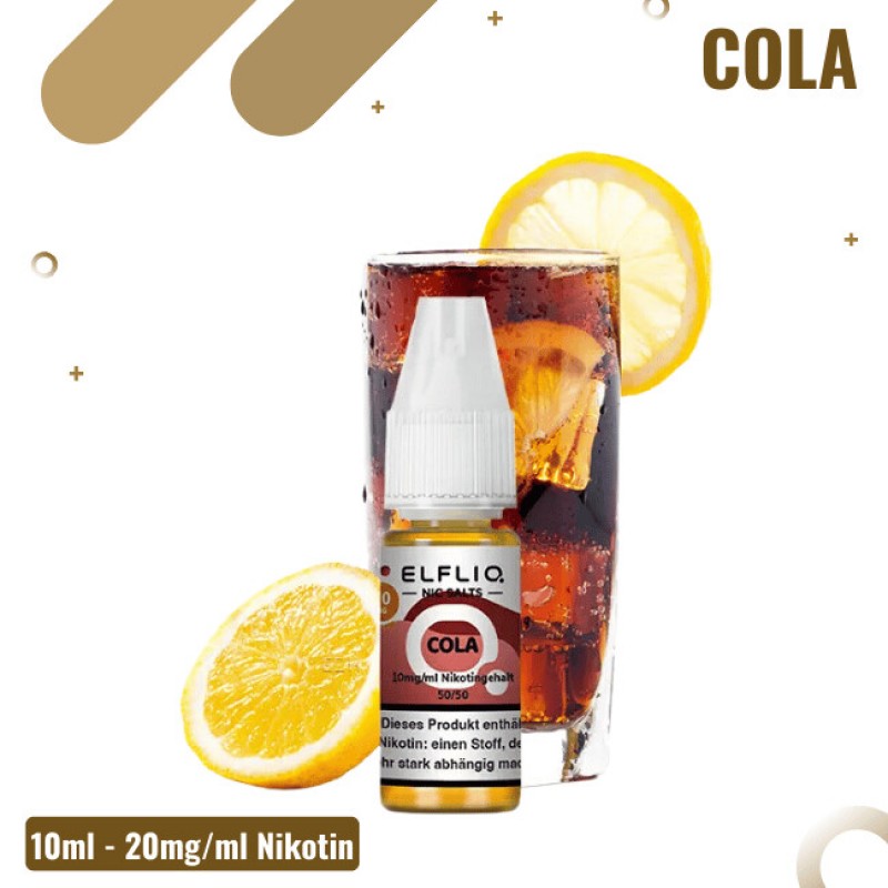 Elf Bar Elfliq 10ml - Cola - 20mg Nikotin - Nikoti...