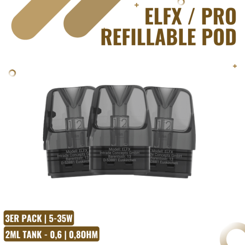 Elf Bar ELFX - Refillable Pod