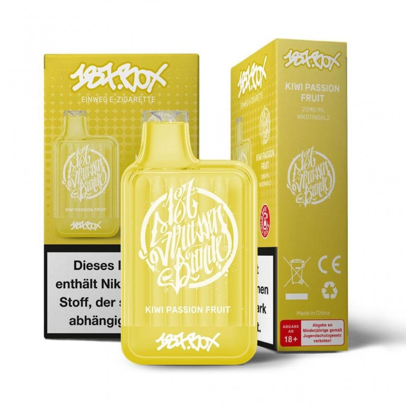 187 Box Vape - Kiwi Passionfruit - Einweg E-Shisha...
