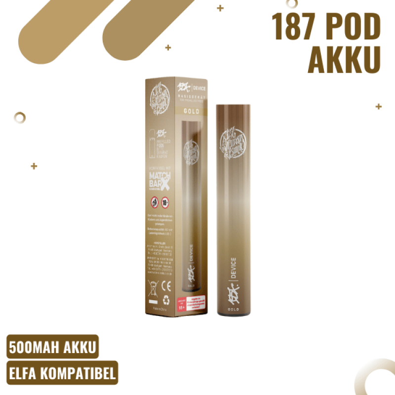 187 Strassenbande POD - Akku - Gold