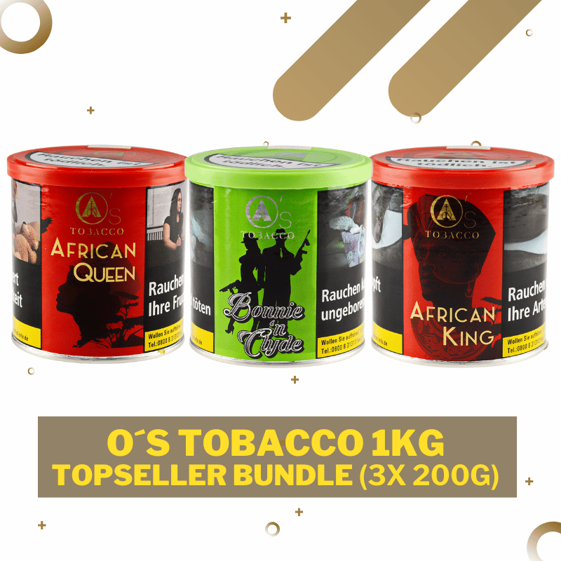 O's Tobacco 200g - Topseller Bundle - 3x 200g