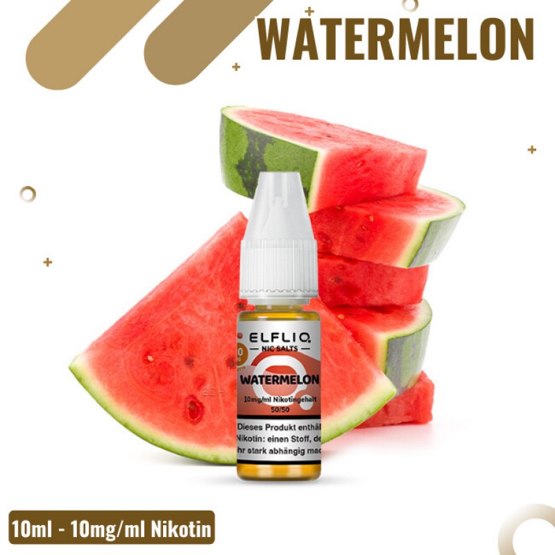 Elf Bar Elfliq 10ml - Watermelon - 10mg Nikotin - ...