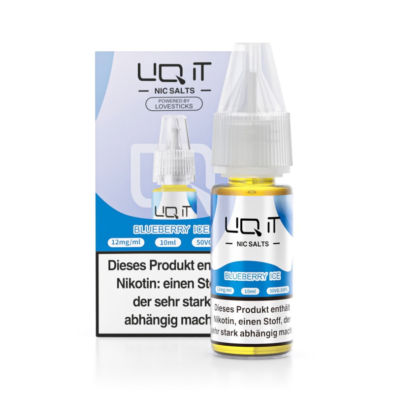 Lovesticks LIQ IT 10ml - Blueberry Ice - 12mg/ml