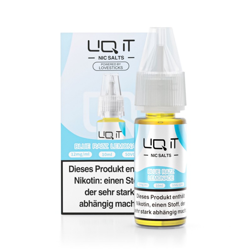 Lovesticks LIQ IT 10ml - Blue Razz Lemonade - 20mg...