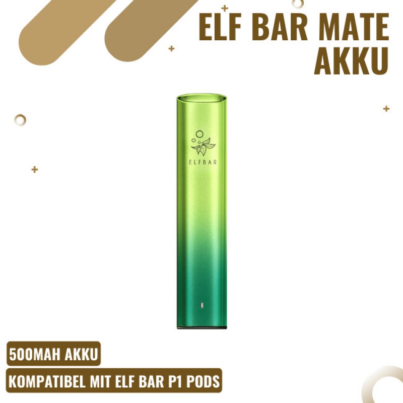 Elf Bar Mate 500 - Aurora Green - Basisgerät - Po...