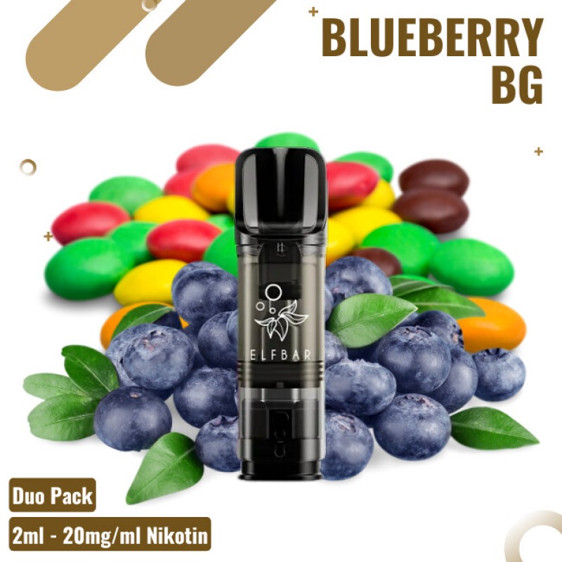 Elf Bar ELFA POD - Blueberry BG - Mehrweg E-Zigare...
