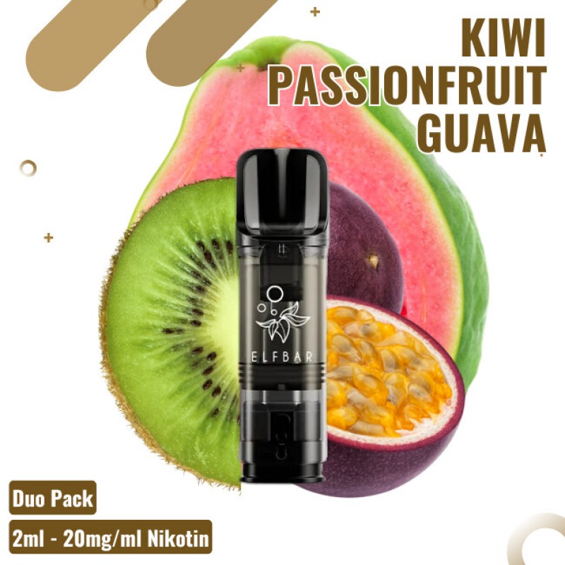 Elf Bar ELFA POD - Kiwi Passionfruit Guava - Mehrw...
