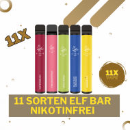 Elf Bar 600 - Nikotinfreies Bundle - Alle Sorten p...