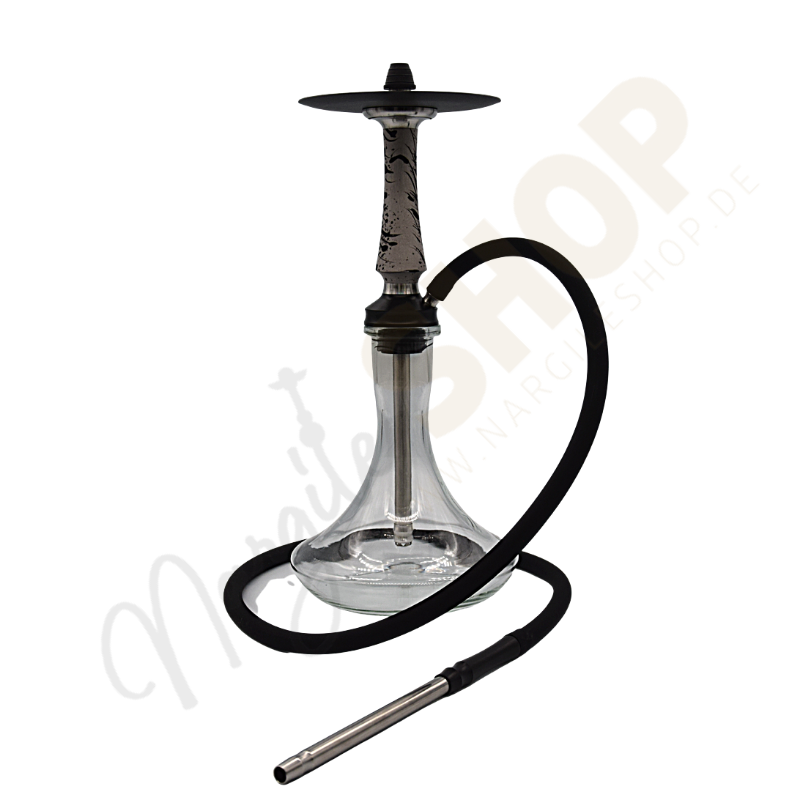 Voodoo Hookah - Silver/Black (Russian)