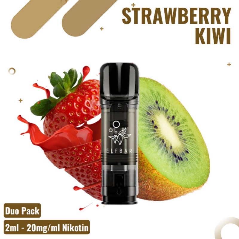 Elf Bar ELFA POD - Strawberry Kiwi - Mehrweg E-Zig...