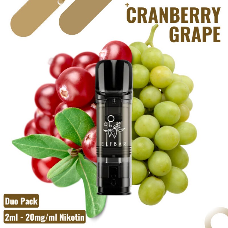 Elf Bar ELFA POD - Cranberry Grape - Mehrweg E-Zig...