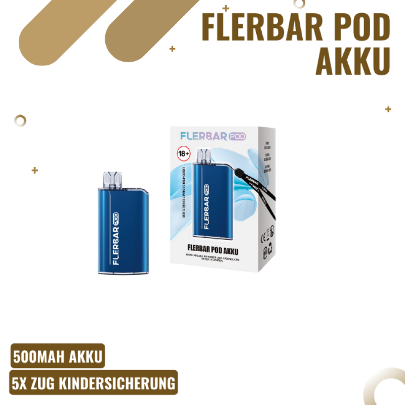 Flerbar Pods - Basisgerät - Blau