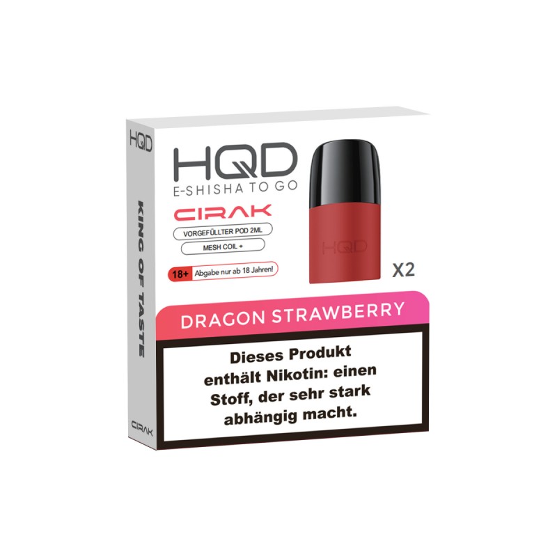HQD Cirak POD - Dragon Strawberry