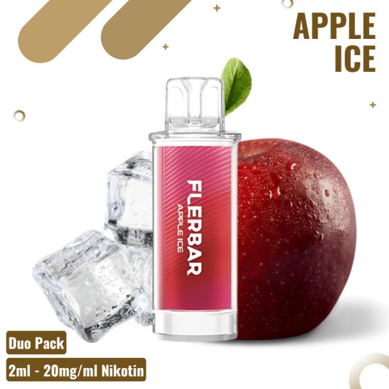 Flerbar Pods - Duopack - Apple Ice