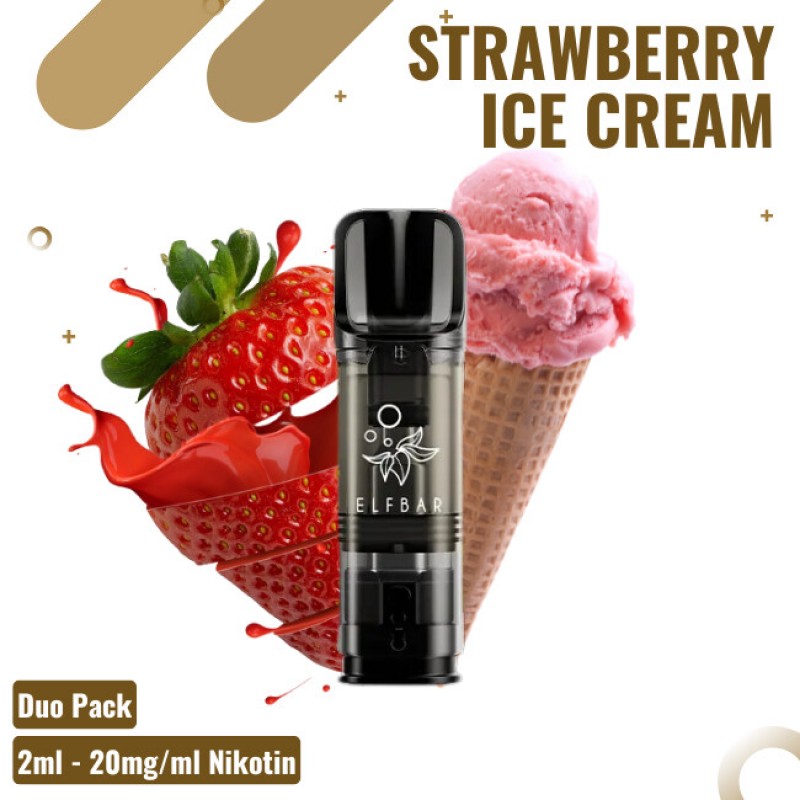 Elf Bar ELFA POD - Strawberry Ice Cream - Mehrweg ...