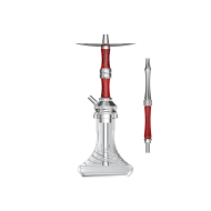 NZ Shisha Butterfly XS - Silver/Red/Black