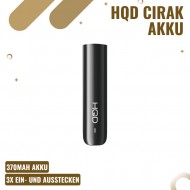 HQD Cirak Basisgerät - Black - Mehweg E-Zigarette