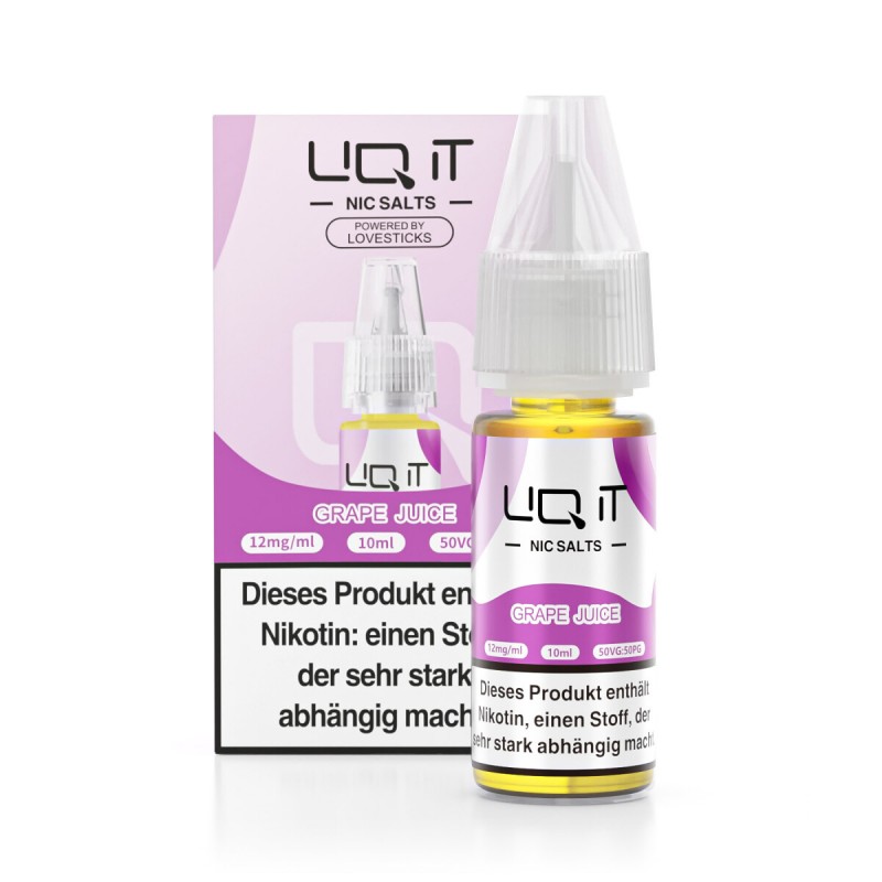 Lovesticks LIQ IT 10ml - Grape Juice - 12mg/ml