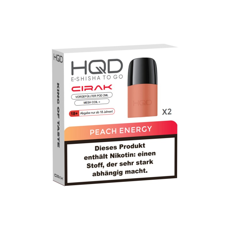 HQD Cirak POD - Peach Energy