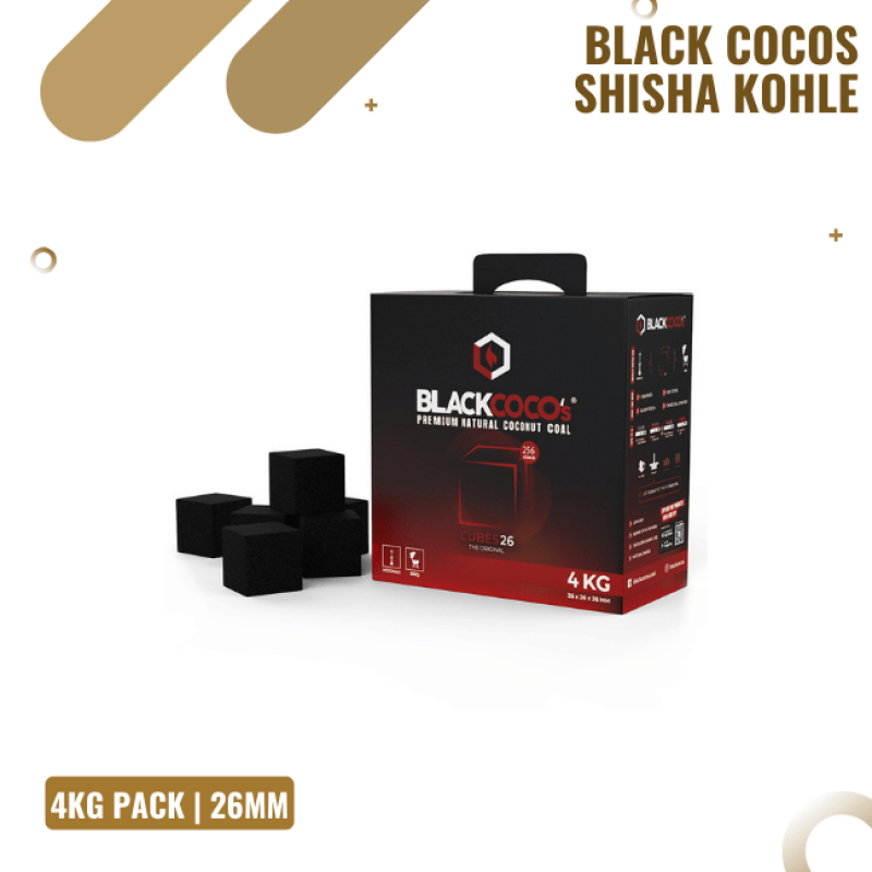 Black Cocos Naturkohle - 26er 4kg