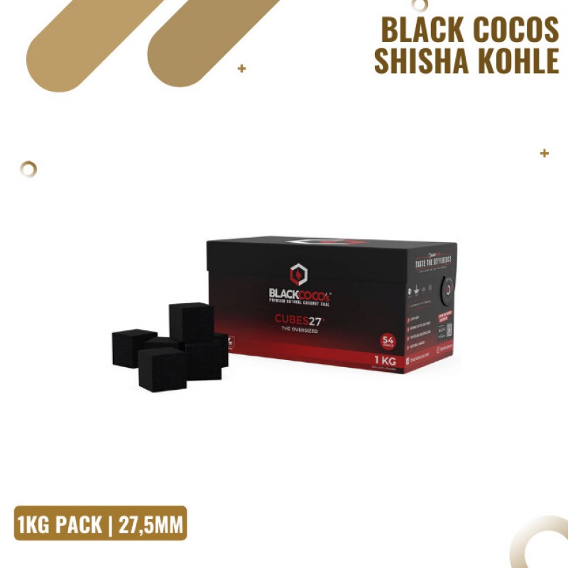 Black Cocos Naturkohle - 27+ 1kg