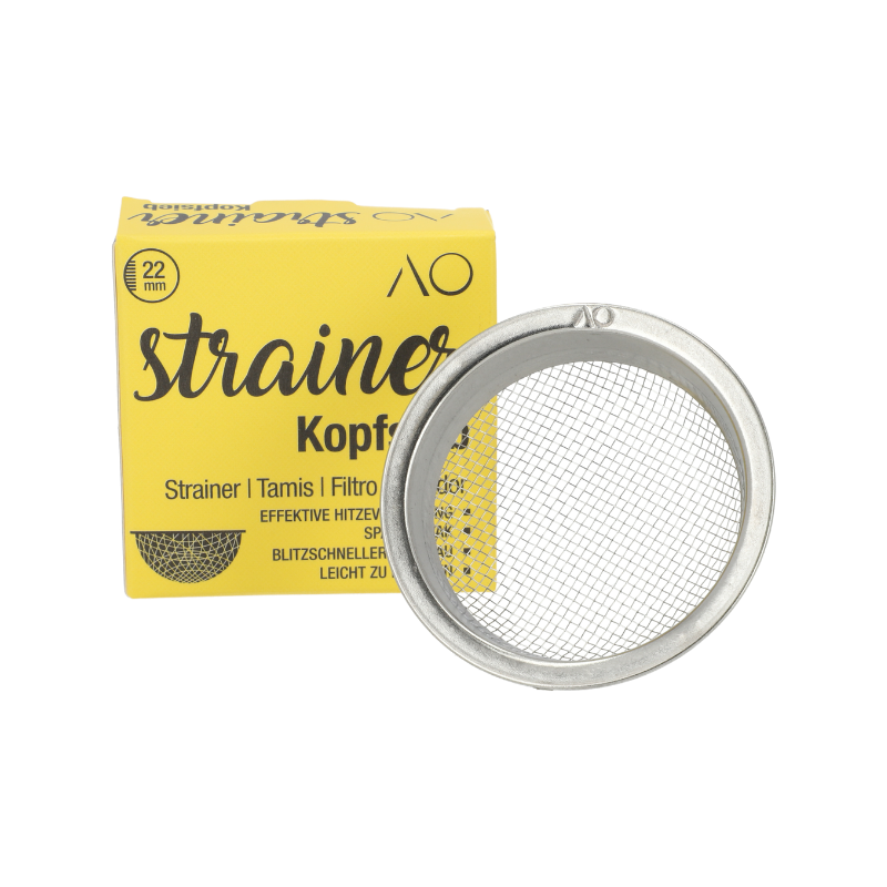 AO Strainer Kopfsieb 22mm