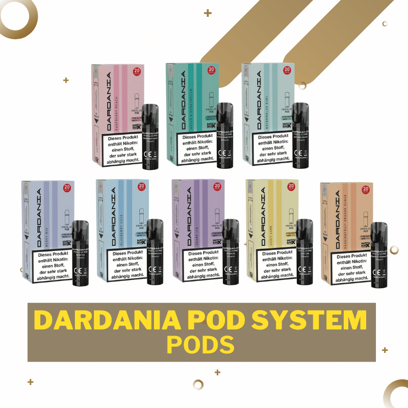Dardania Prefilled Pod - Einzelpack - 20mg - ELFA ...