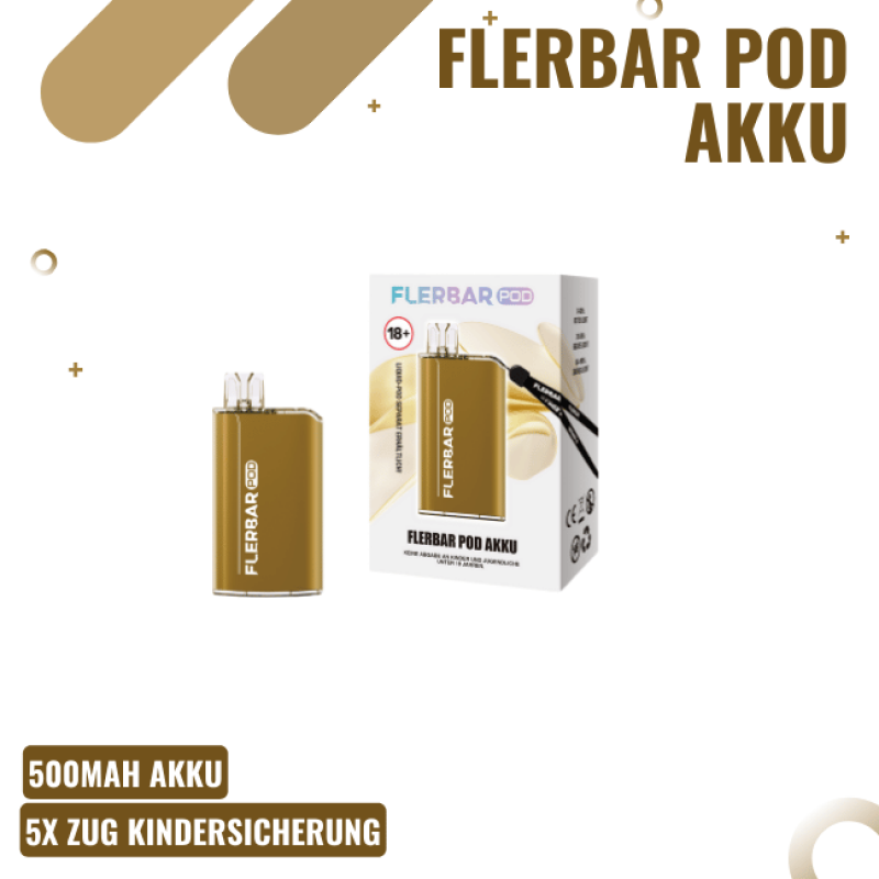 Flerbar Pods - Basisgerät - Gold