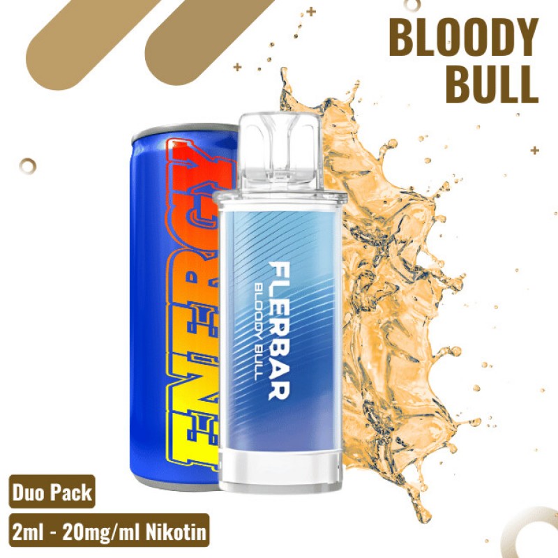 Flerbar Pods - Duopack - Bloody Bull