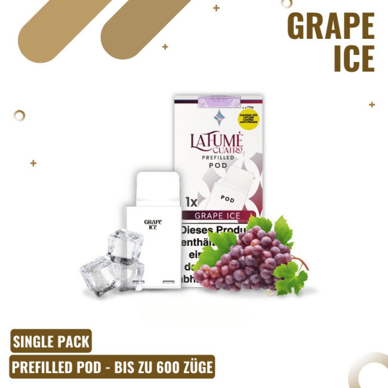 La Fume Cuatro - Pod - Grape Ice