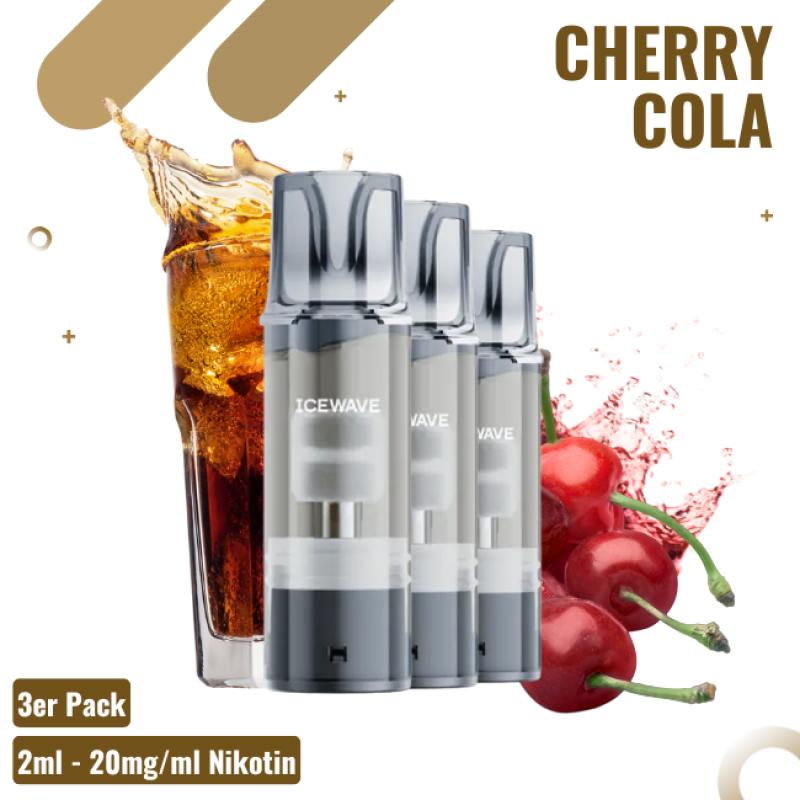Icewave ELFA Pod - Cherry Cola - 3er Pack