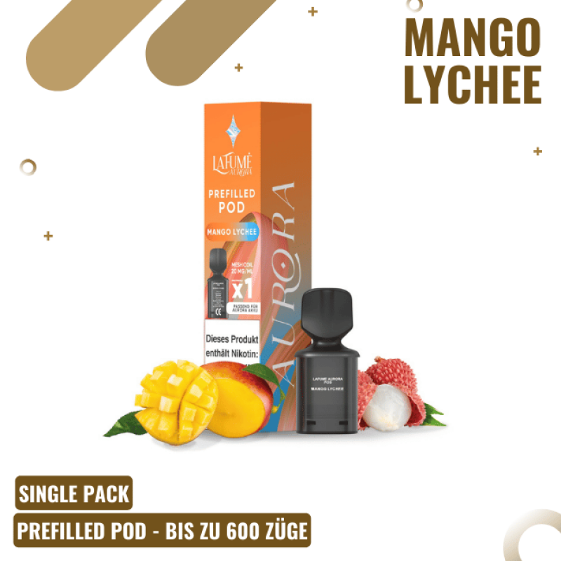 La Fume Aurora - Pod - Mango Lychee