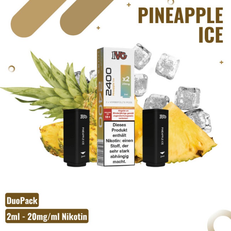 IVG 2400 Pod - Duo Pack - Pineapple Ice
