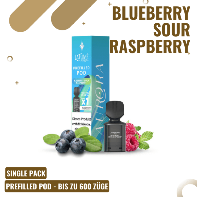 La Fume Aurora - Pod - Blueberry Sour Raspberry