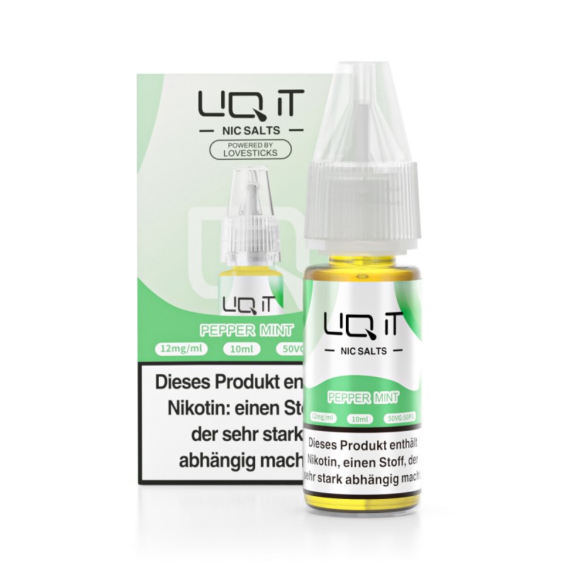 Lovesticks LIQ IT 10ml - Pepper Mint - 12mg/ml