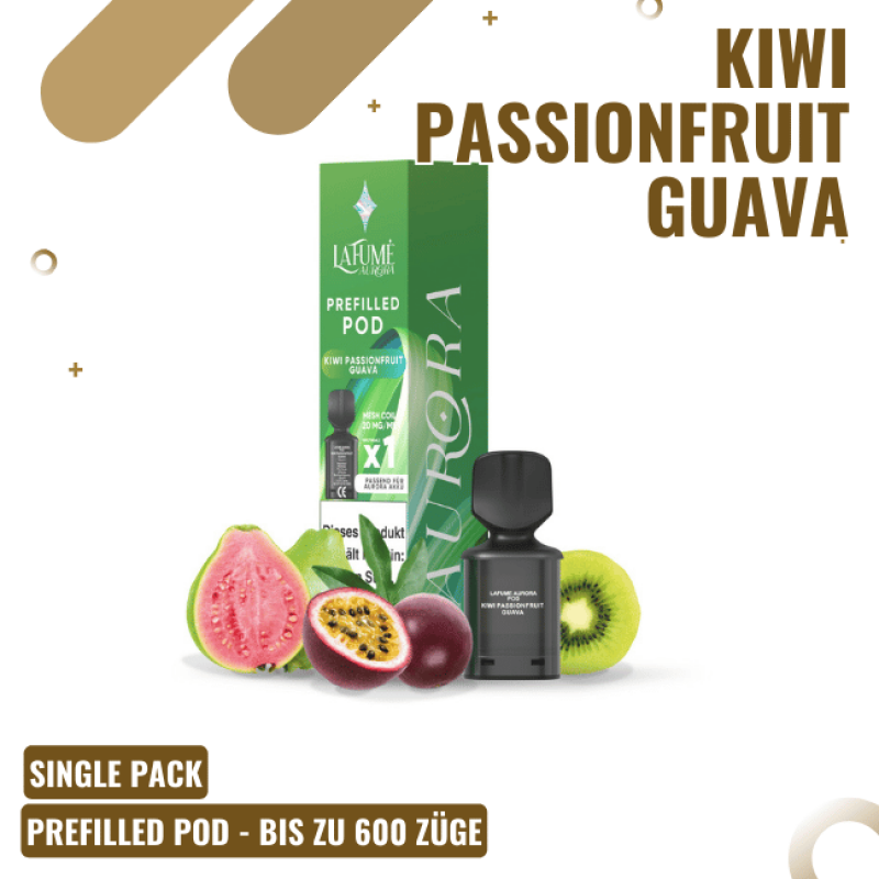 La Fume Aurora - Pod - Kiwi Passion Fruit Guave