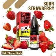 Riot Salt BAR EDTN 10ml - Sour Strawberry - 20mg N...
