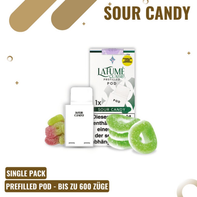 La Fume Cuatro - Pod - Sour Candy