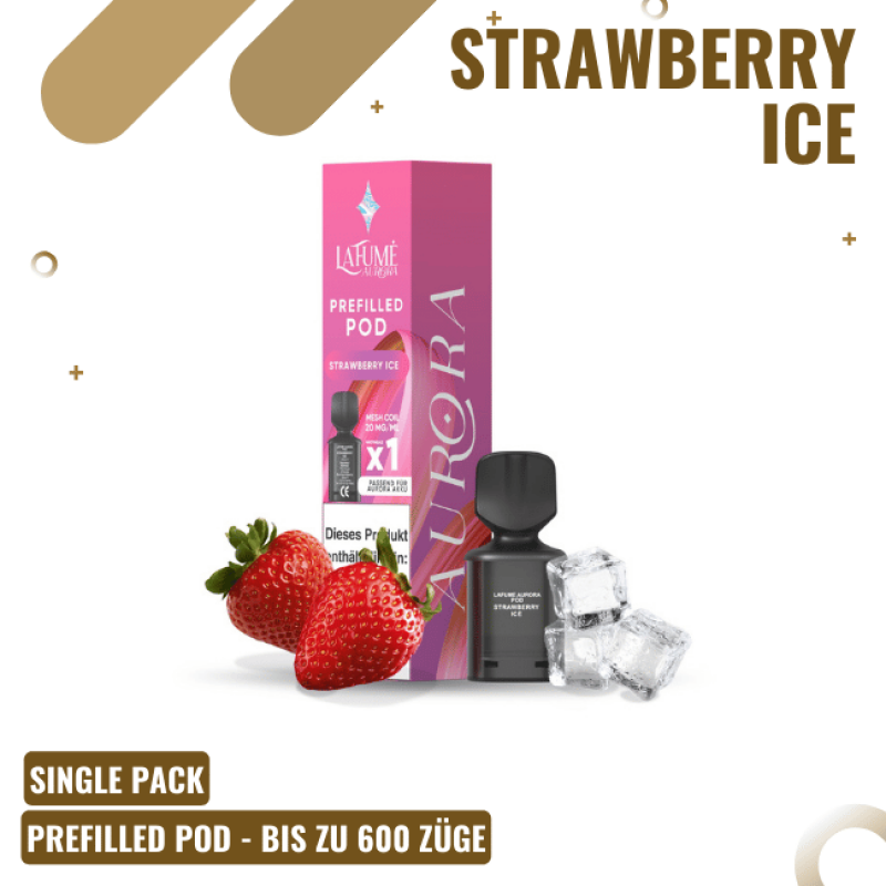 La Fume Aurora - Pod - Strawberry Ice