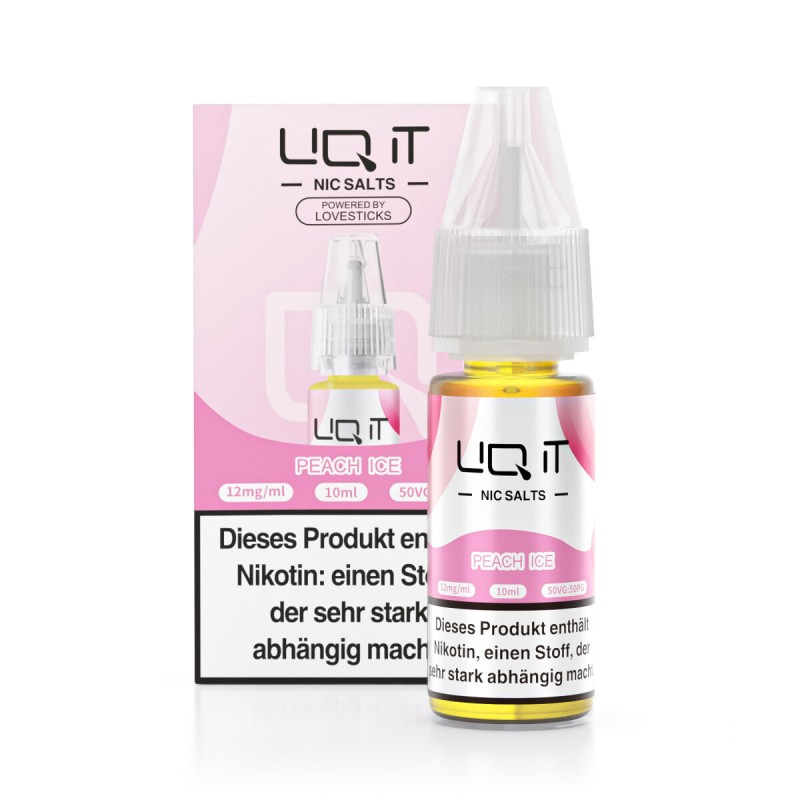 Lovesticks LIQ IT 10ml - Peach Ice - 12mg/ml