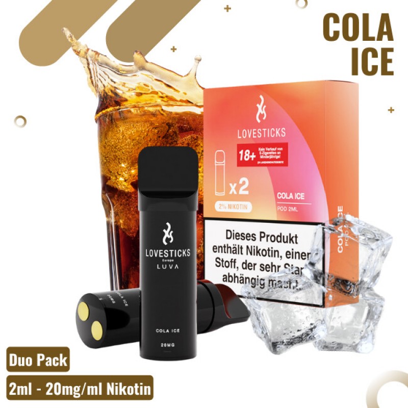 Lovestick Luva Pods - Cola Ice - 2er Pack - 20mg/m...