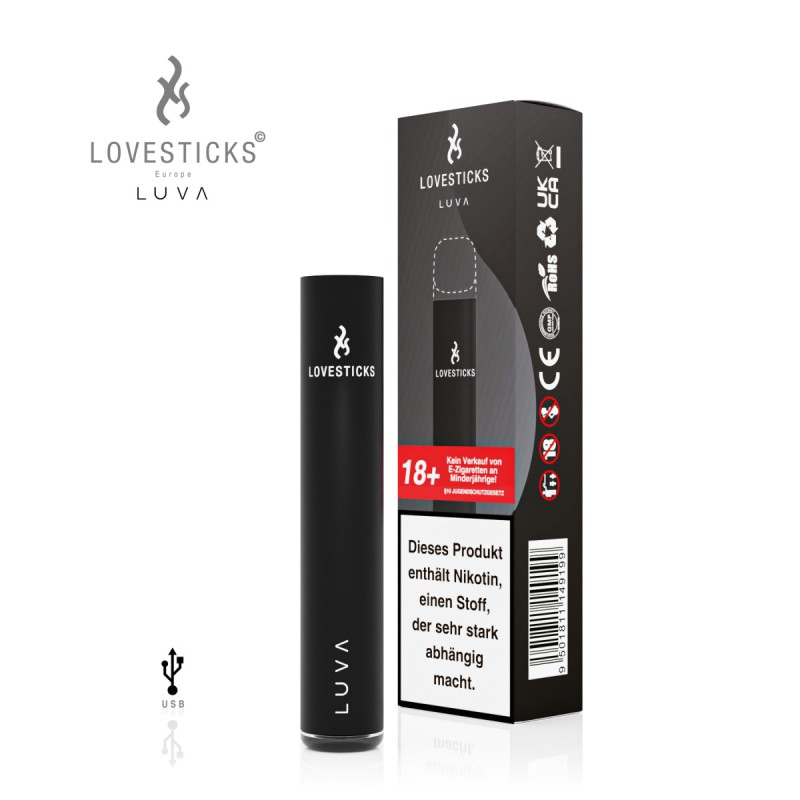 Lovestick Luva - Basisgerät Schwarz - Passend fü...