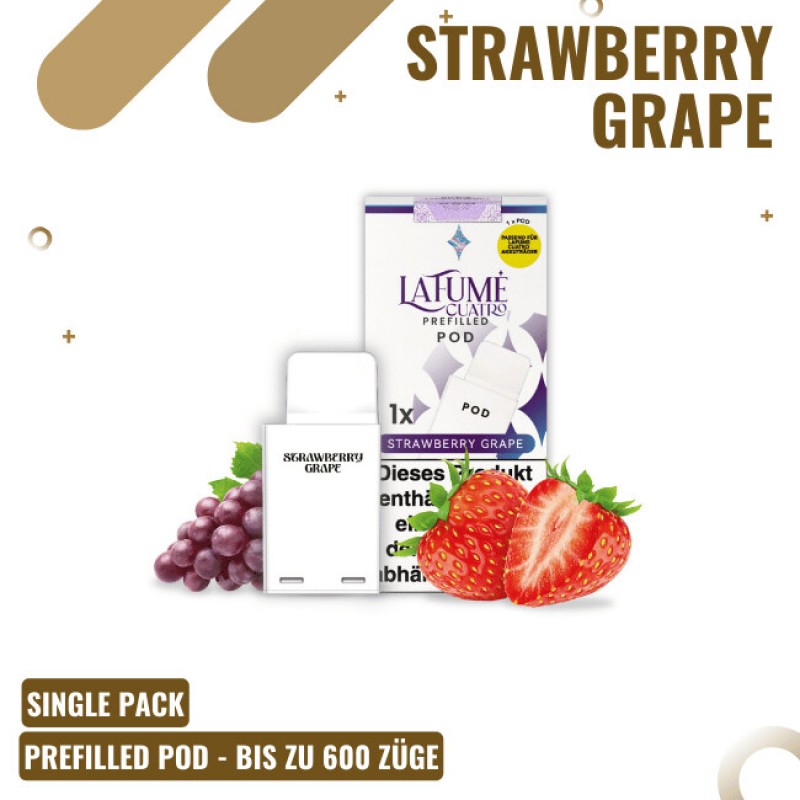 La Fume Cuatro - Pod - Strawberry Grape