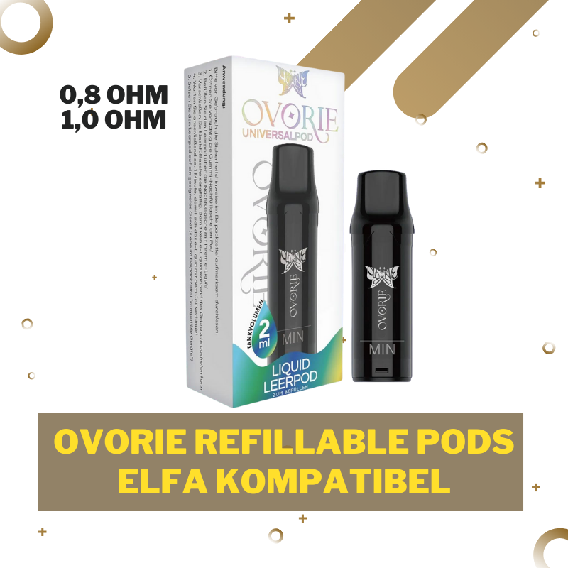 Ovorie Refillable Pod - Elfa Kompatibel - 2ml - EL...