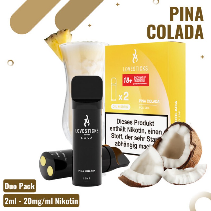 Lovestick Luva Pods - Pina Colada - 2er Pack - 20m...