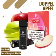 Lovestick Luva Pod - Doppelapfel - 2 Pods - 20mg/m...